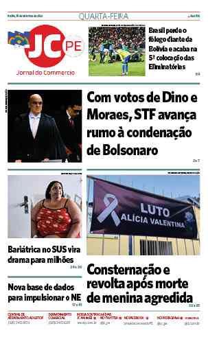 Foto da capa: Moraes vota pela condenação de Bolsonaro por tentativa de golpe de Estado